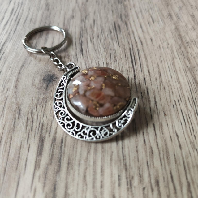 Porte-clé pierre de soleil 
