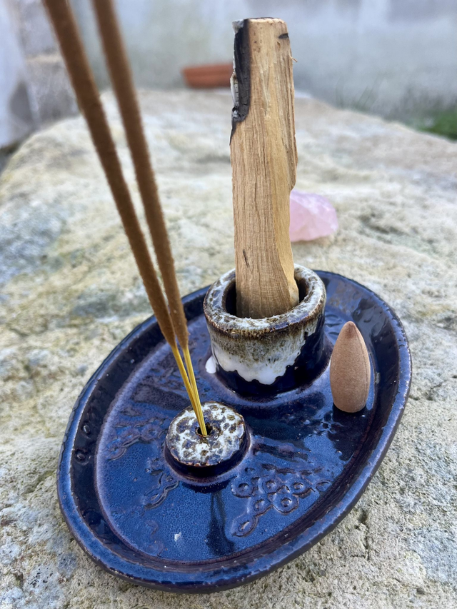 Porte encens et palo santo