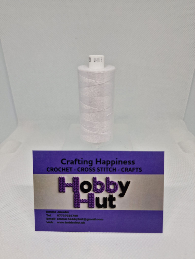 Coats Moon Sewing Thread - White