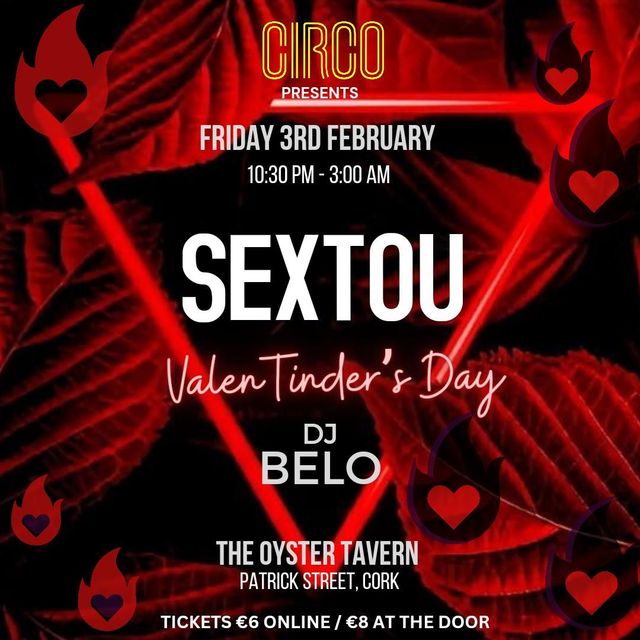 SEXTOU Friday 3/2/23 ValenTinder's Day 