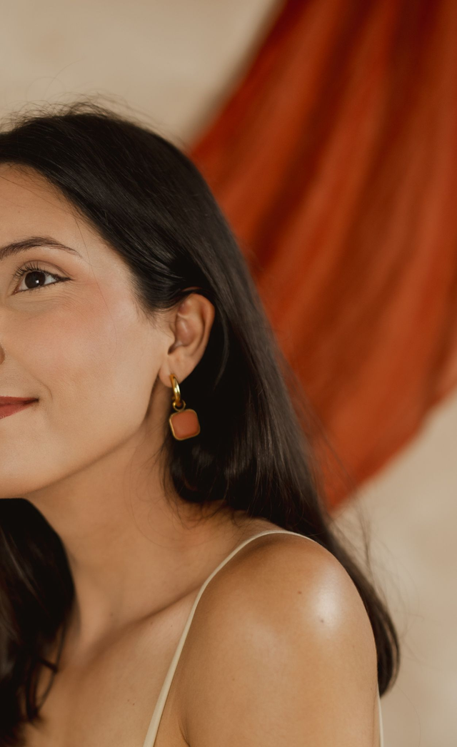 Polymer Clay Earrings ~ Elegance