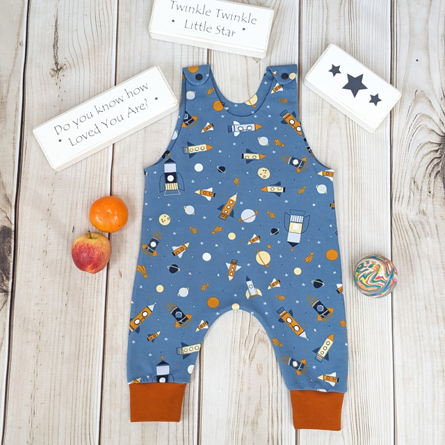Kids' Space Rocket Romper