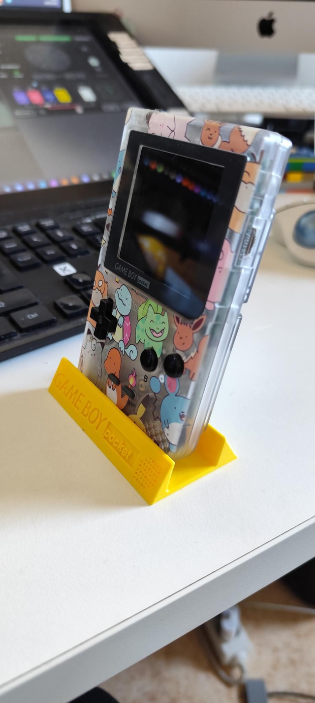 Support d&#039;exposition Gameboy Pocket Junk ♻️