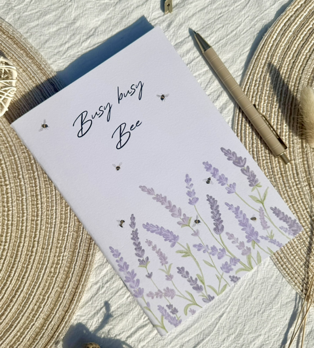 Lavender breeze notebook 