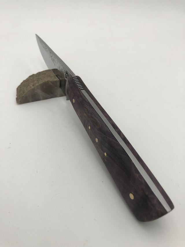 Utilitaire - Manche en bouleau madré stabilisé