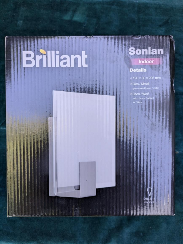 Brilliant Wandleuchte „Sonian“ – Neu & OVP