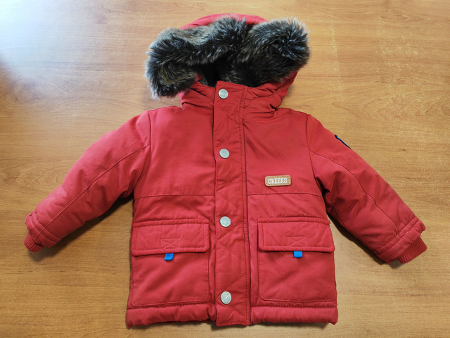 Blouson rouge 6 mois