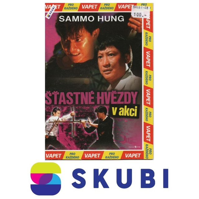 DVD Šťastné hvězdy v akci / 最佳福星 - česky, kantonsky