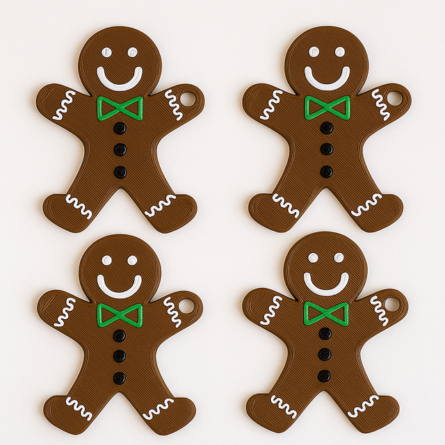 Porte clé pain d'épices