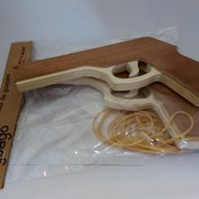 Pistola de gomas