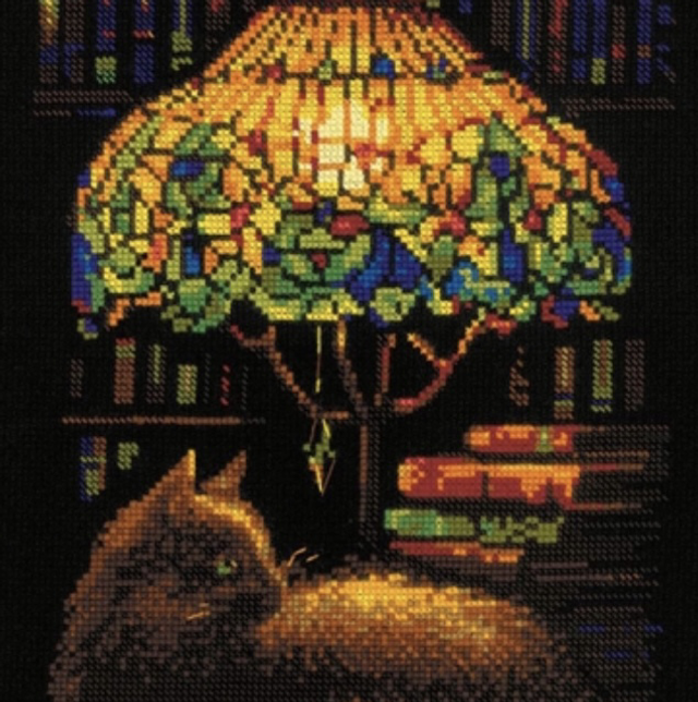 RIOLIS Book Evening Counted Cross Stitch Kit