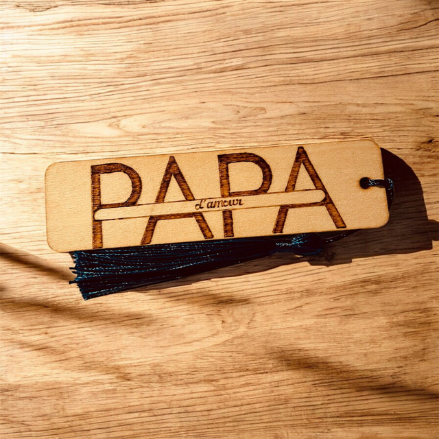 Marque-page "Papa"