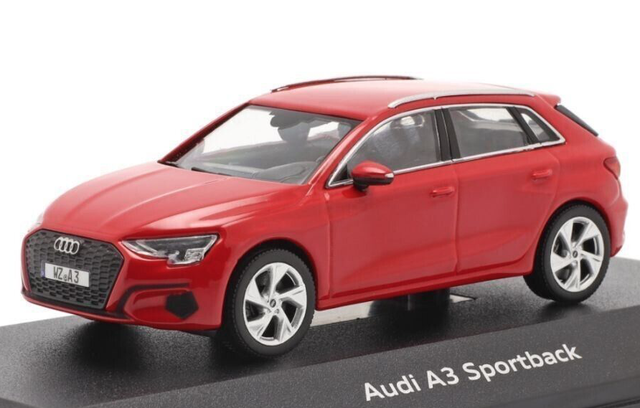 Audi A3 Sportback Rot iScale 1:43