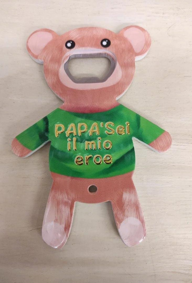 Apribottiglie &quot;Papà sei il mio eroe&quot;