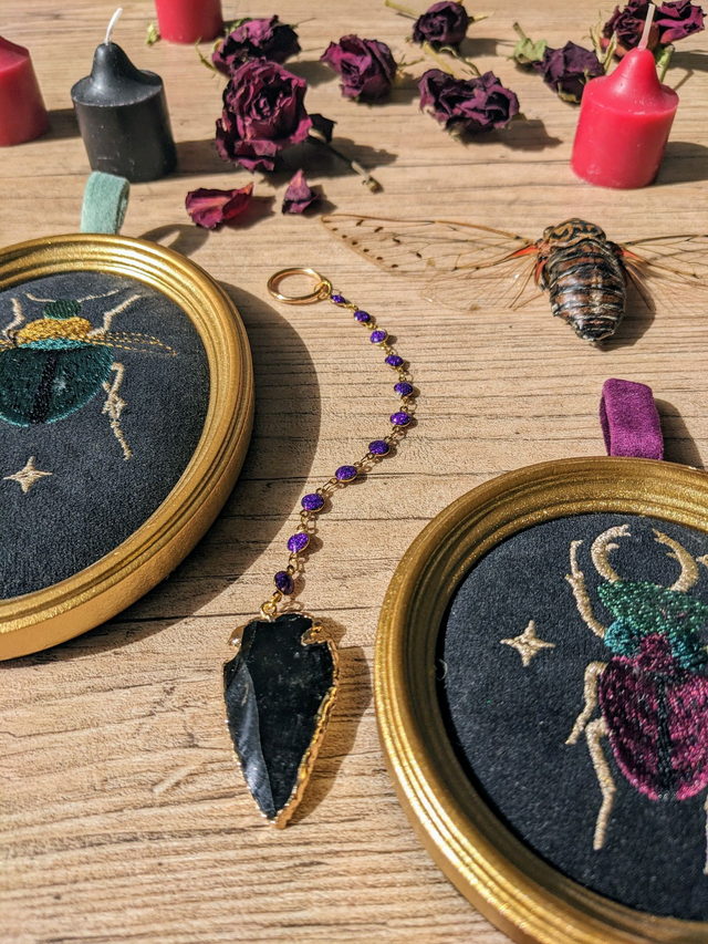 Pendule Divinatoire Violet 