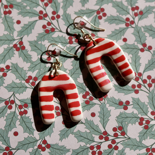 Boucles d’oreilles en céramique 