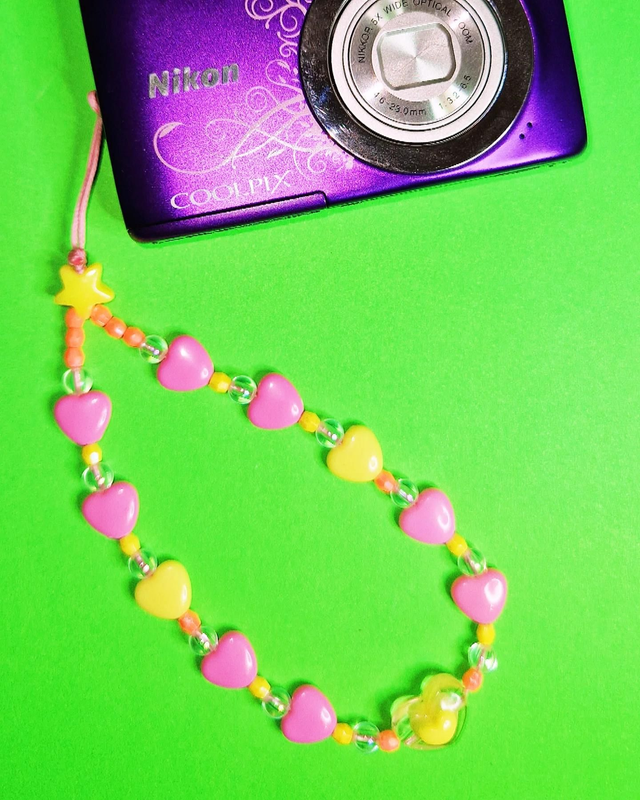 Cool Kids Accessorize! Phone/Camera strap, Sweetheart Sorbet