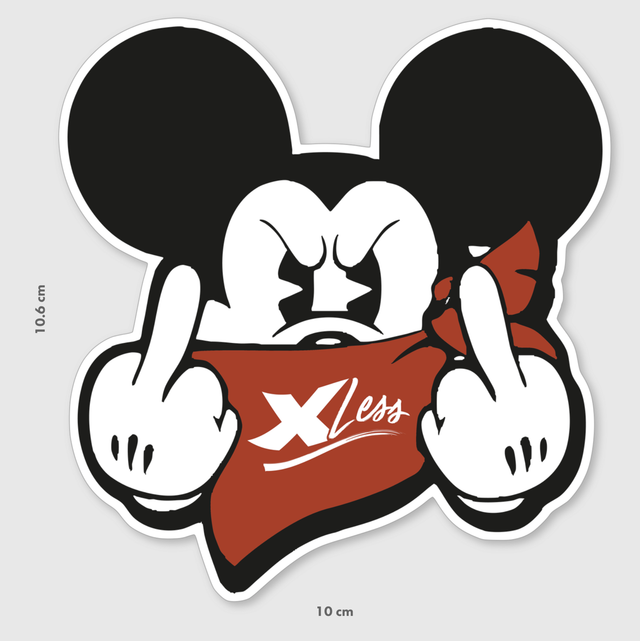 Sticker Mickey grand 