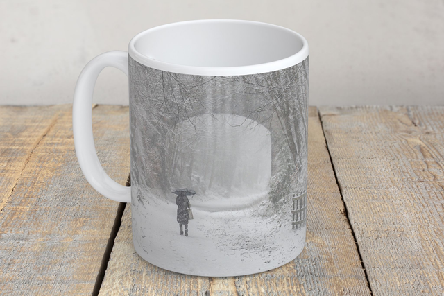 “Winter Walk Along the Trans Pennine Trail” Mug 