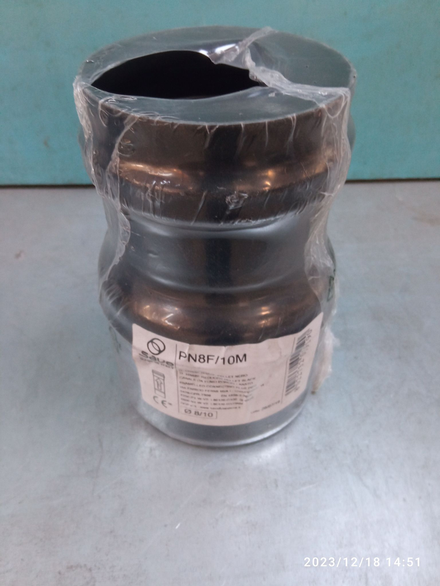 Emaillés 0,7 mm - Réduction - D 80 F  D 100 M - Noir mat