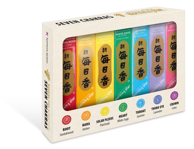 Morning star sæt - De 7 chakra’er