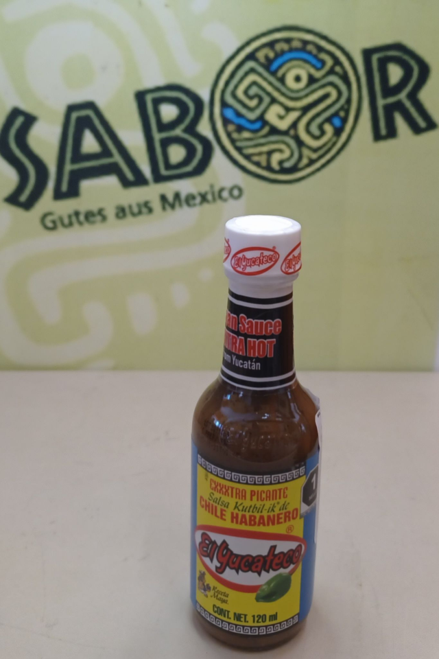 Salsa Habenero Exxxtra picante Kutbil-ik El Yucateco 120 ml