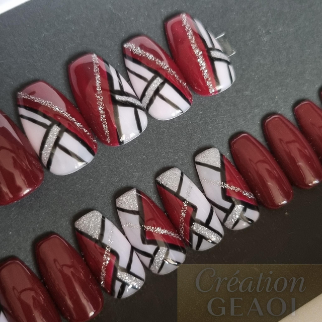 Burberry bordeaux little ballerine S