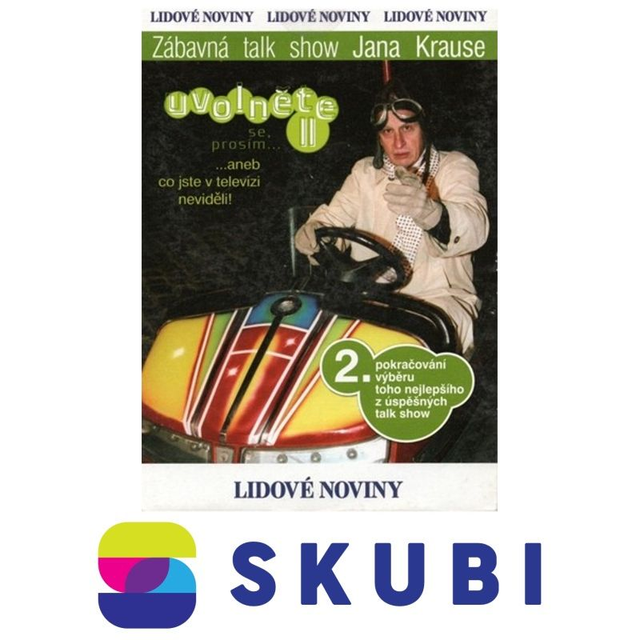 DVD Uvolněte se, prosím ... II - Zábavná talk show Jana Krause