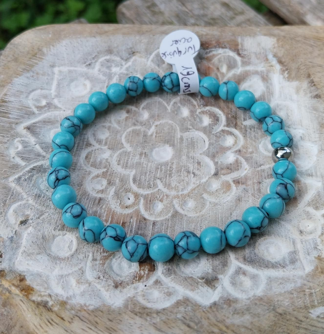 Bracelet Turquoise naturelle
