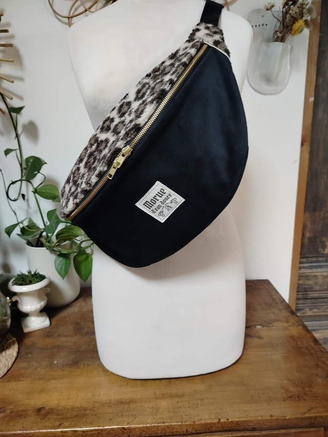 Sac banane XXL Léopard