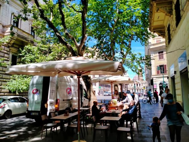 Ombrellone 2,20 x 2,20 senza balza