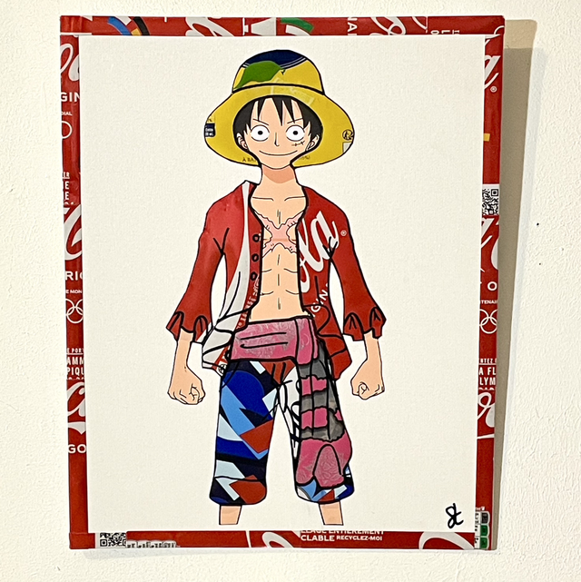 Tableau Luffy One Piece 