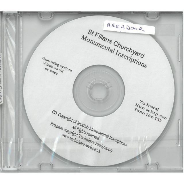 Aberdour St Fillans Churchyard, Fife CD