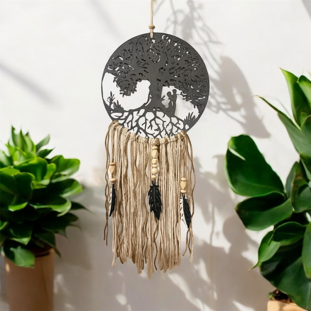 Attrape rêve en bois