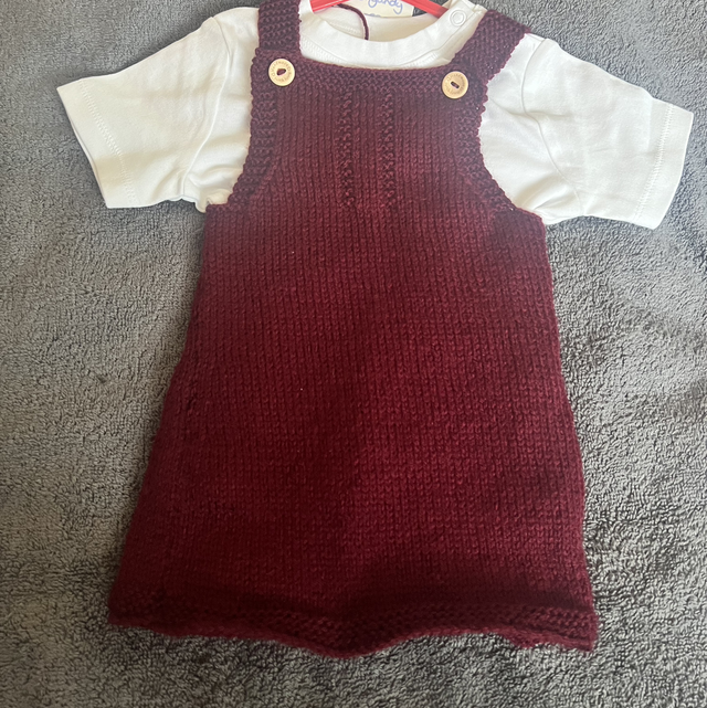 Knitted Dress 6-9months 