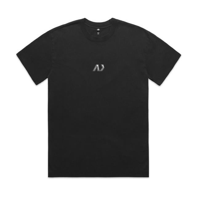 Woman’s Faded Heavy T - Black