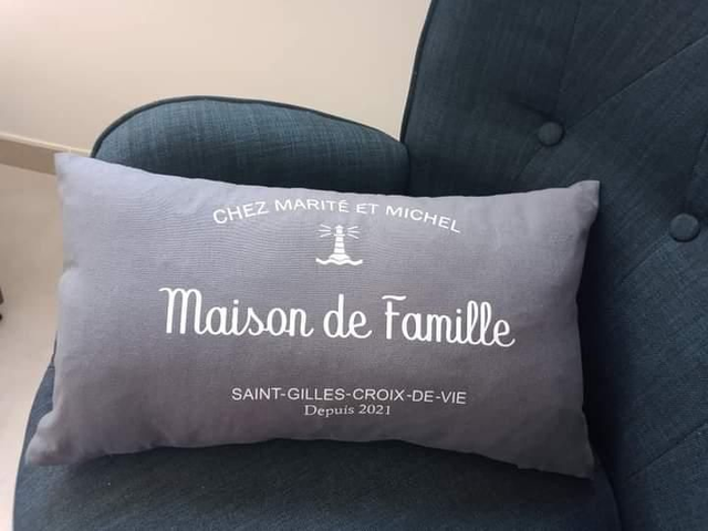 Coussin Maison De Famille 
