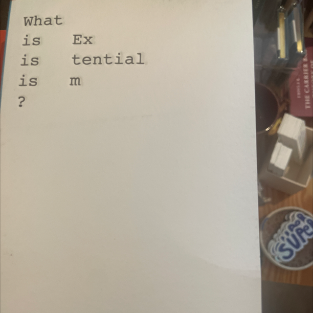 What Is Existentialism Simone De Beauvoir