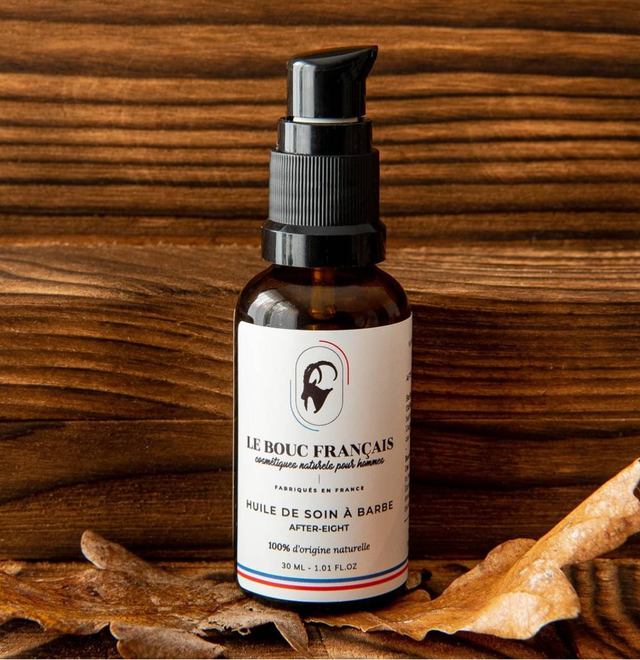 Huile barbe menthe poivrée 