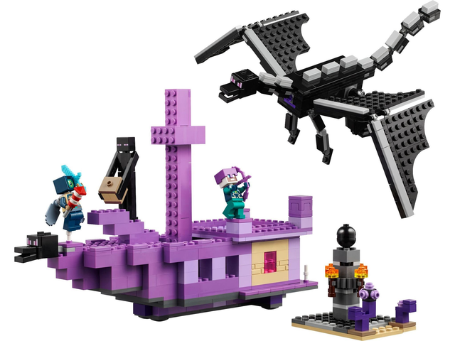 LEGO 21264 Der Enderdrache und das Endschiff