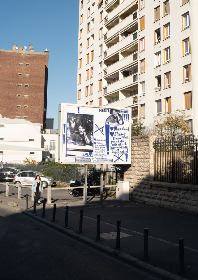 Thomas Hirschhorn, La grande Simone Weil