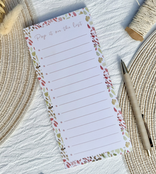 Spring Feeling Confetti - Shopping List 