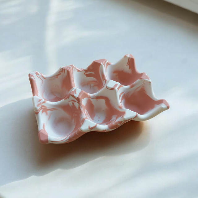 Porte-œufs terracotta