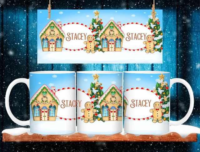 Gingerbread House mug