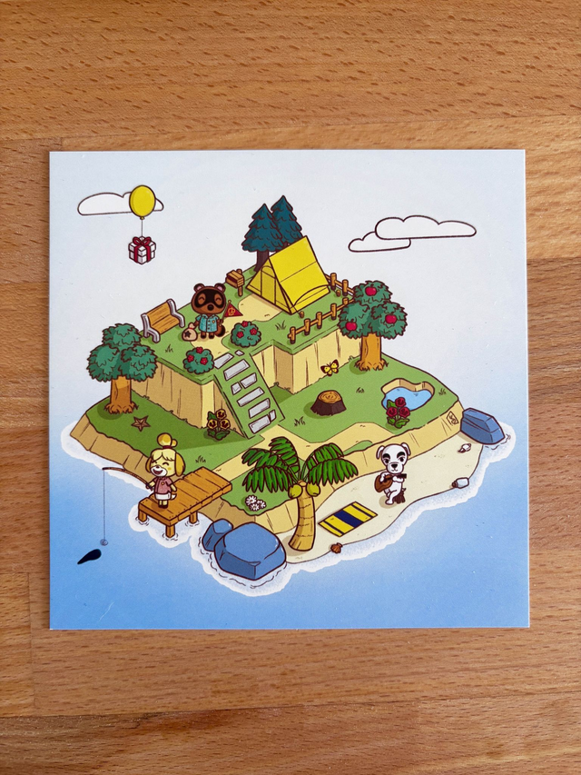 Animal Crossing art print