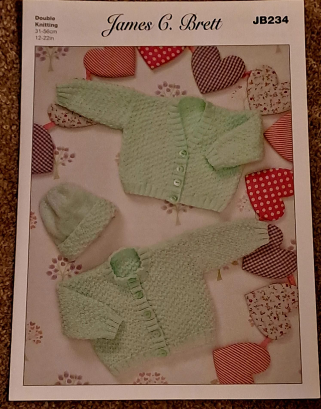 JB234 James C Brett DK Knitting Pattern