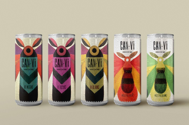 CAIXA DE  5 LLAUNES, 5 CANS BOX