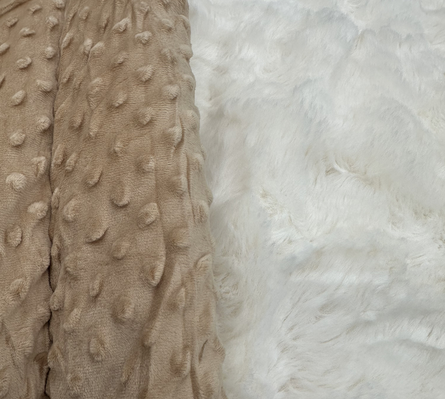 A1 Couvertures polaire Bubble 5 kg blanche 200/240