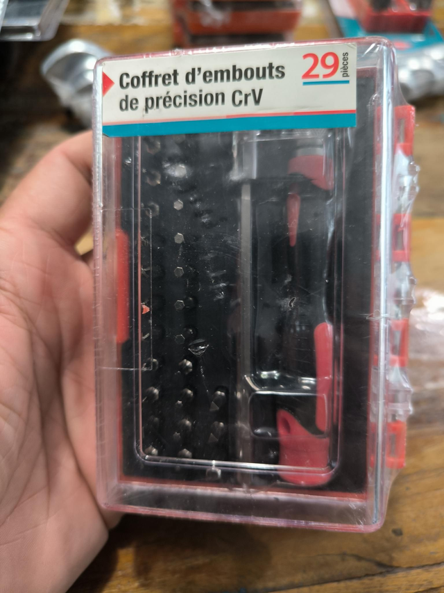 COFFRET EMBOUTS DE PRÉCISION CRV
