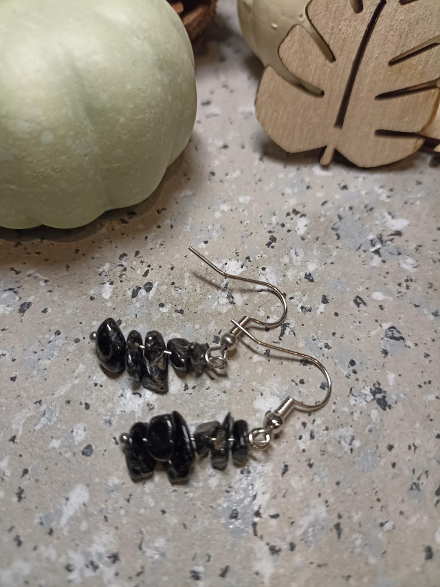 Boucles d'oreilles tourmaline 